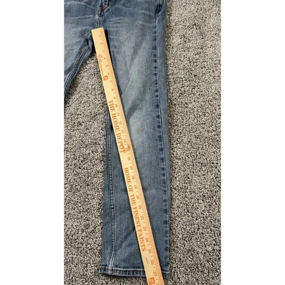 Abercrombie Kids Straight Jeans Medium Wash Casual Denim Girls 13 / 14 - Picture 9 of 9